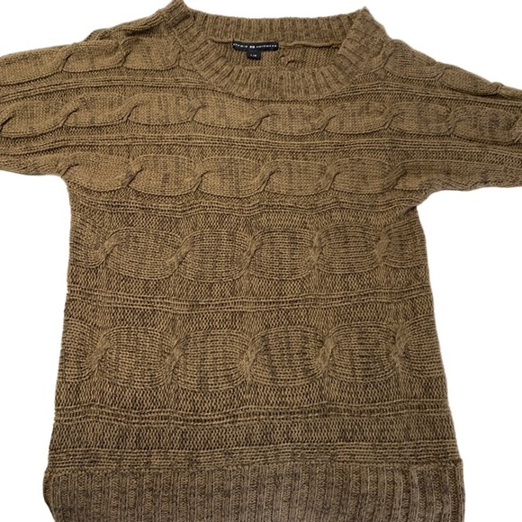 Studio 59 Knitwear cableknit off shoulder sweater size L - Picture 4 of 4